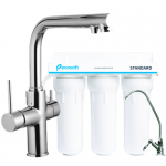 Смеситель для кухни Imprese DAICY 55009-F + Ecosoft standart (3-Х ступенчатая система очистки воды)