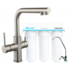 Смеситель для кухни Imprese DAICY 55009S-F + Ecosoft Standart (3-х ступенчатая система очистки воды)